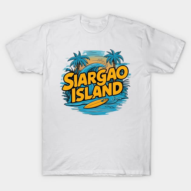 SIARGAO ISLAND T-Shirt by likbatonboot
